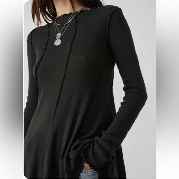 NWOT We The Free Full Swing Tunic in Black Size Med Retail $78 - Picture 4 of 4